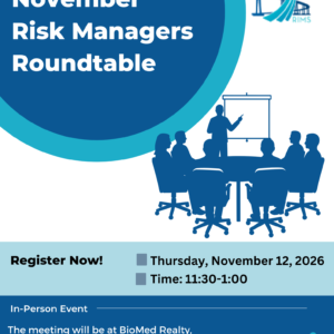 SDRIMS Meeting Flyer