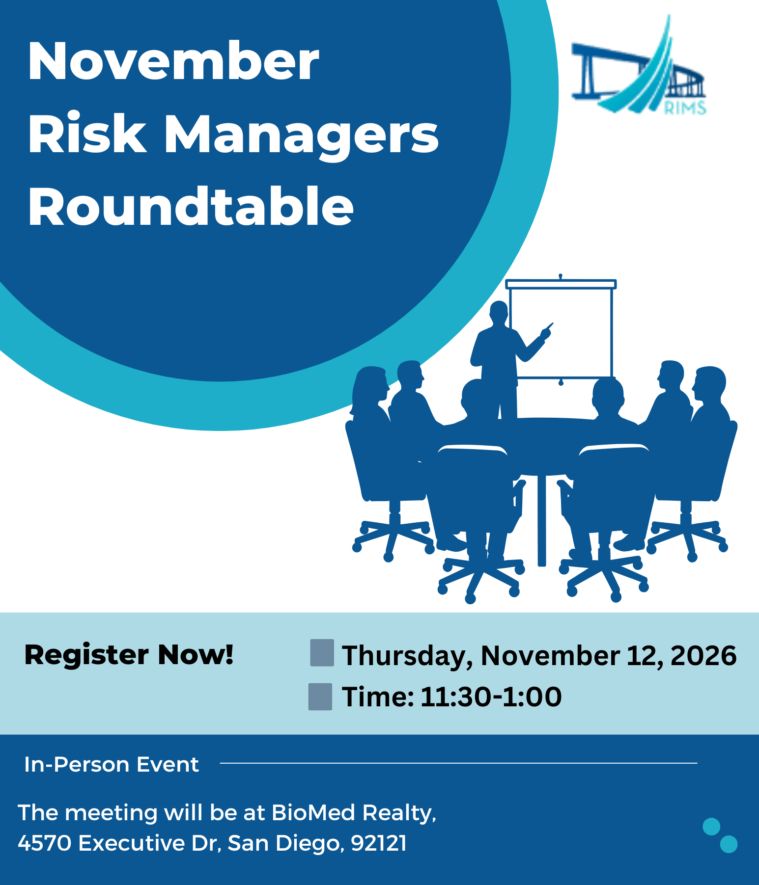 SDRIMS Meeting Flyer